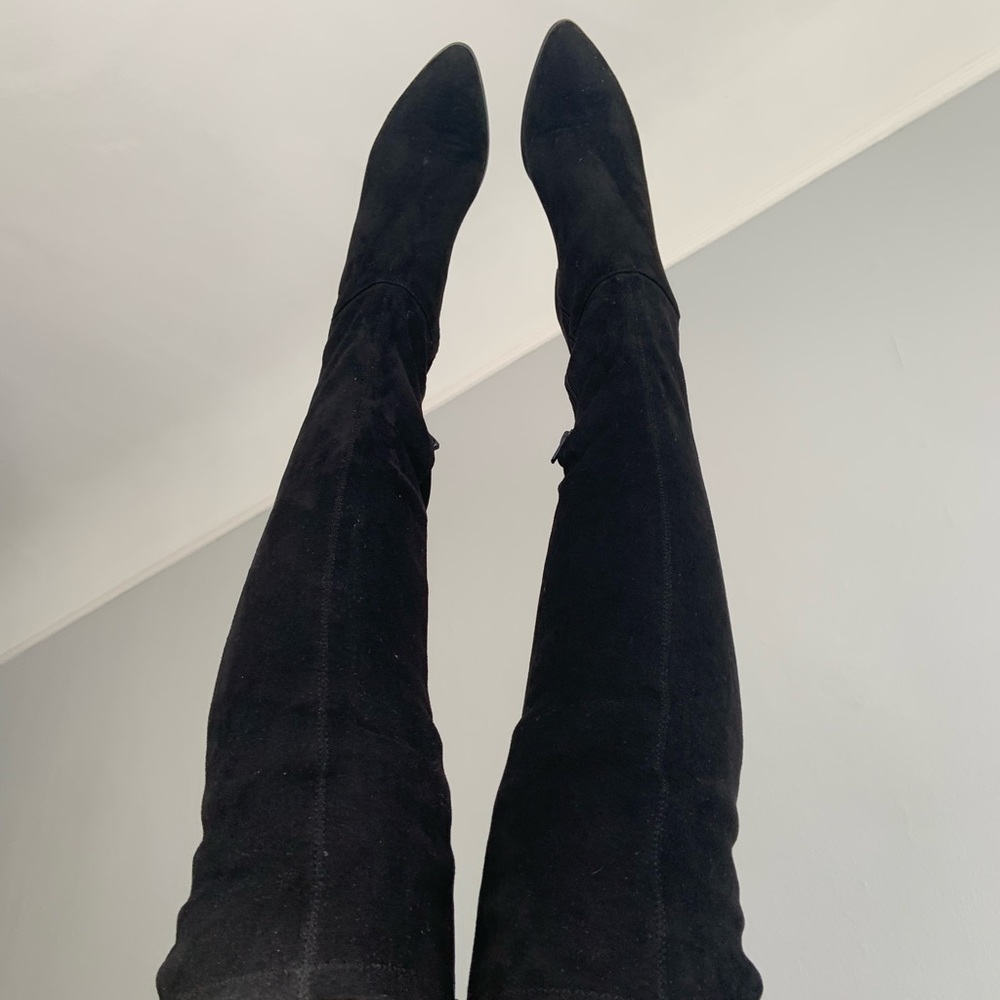 Knee High Suede Boots